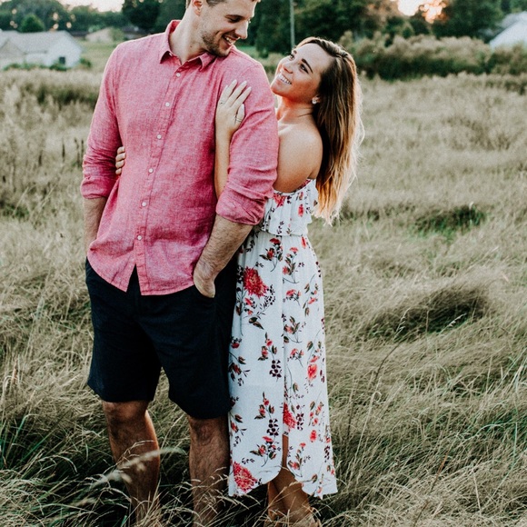 Impressions Dresses & Skirts - White OFF THE SHOULDER Dress🌸
